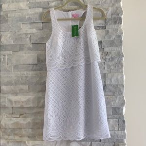 NWT Lilly Pulitzer White Stelle Dress